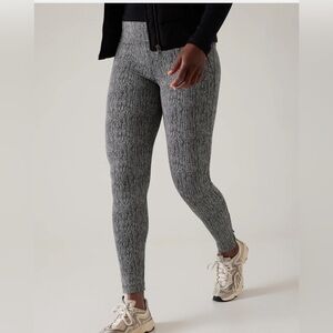 Athleta Delancey Skyline textured moto toghts